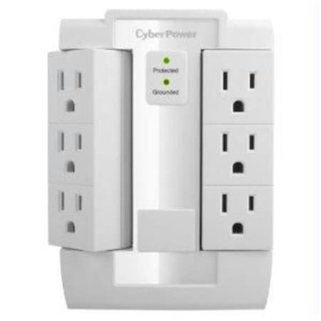 Ezgeneration Outlet Strip, Surge, 6 Outlet(s) EZ124525